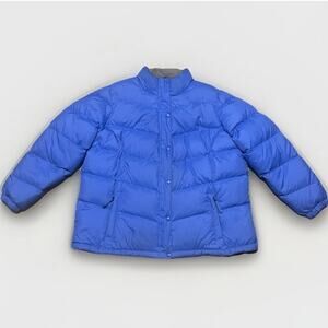 L.L. BEAN Goose Down Puffer Coat/Jacket 2X Plus 276567 Blue Outdoors Ski Nature